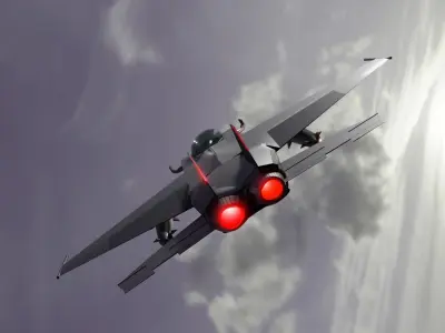 3d Model of fighter jet 3D model