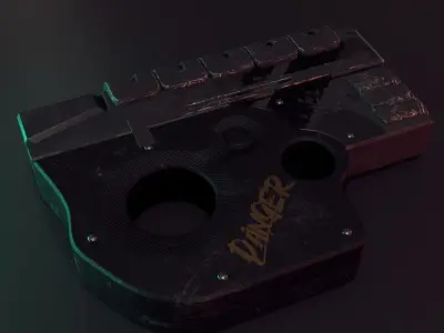 Arma corta Props 3D model