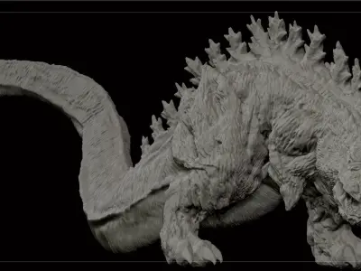 Shin Godzilla 2nd Form 3D print model