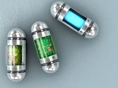 Capsule Sci-Fi 3D model