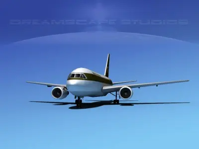 Boeing 767-100 UPS 3D model