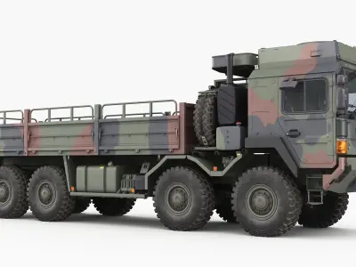 MAN HX77 3D model
