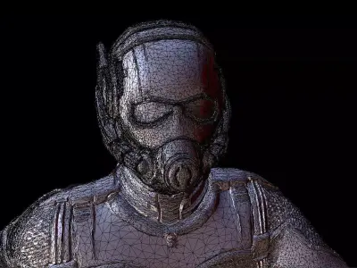ANT-MAN INSPIRITED for 3dprint 3D print model