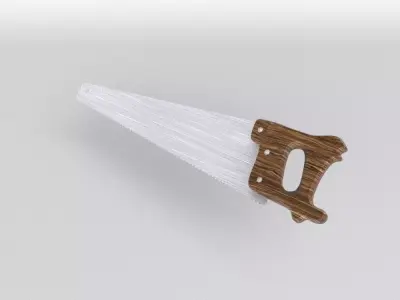 hand Saw 3D model 2