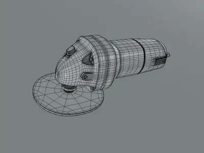 grinding machine01 3D model