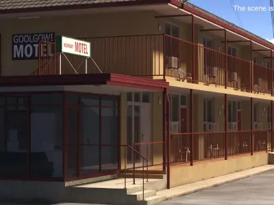 Goolgowi Highway Motel 3D model