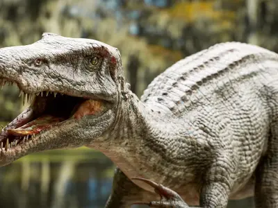 BARYONYX Low-poly 3D model purchase