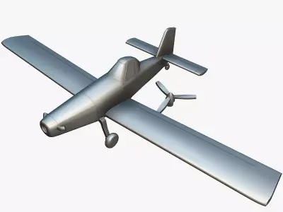 Air Tractor AT-402B - 3D Printable Model 3D print model