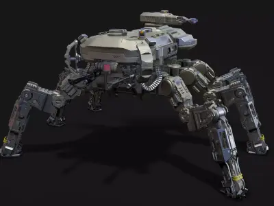 Tank Spider 3D model