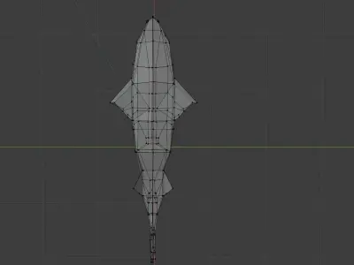 Shark Low-poly 3D model buy