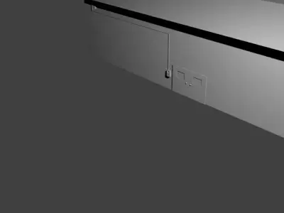 Simple Free Warehouse 2 Free 3D model