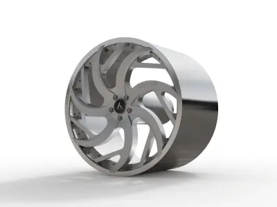 ARTIS SIN CITY WHEEL 3D MODEL 3D model