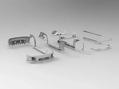 auto spare parts Free 3D model