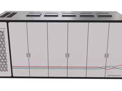 Energy Storage System 3D model