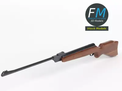 Carabine rifle 3D model