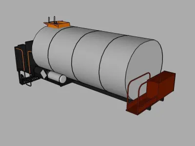 Repandeuse Acmar - Acmar spreader 3D model