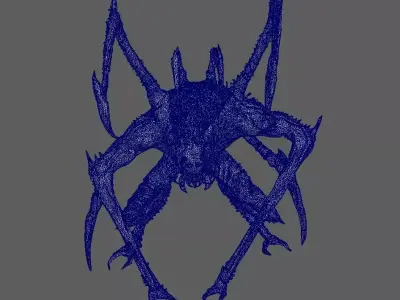 Creature 3D model 14