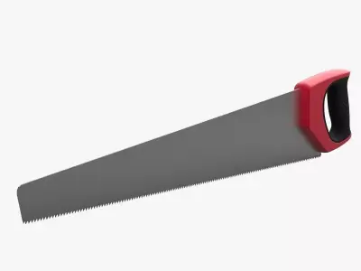 Hand Saw 3D model 5