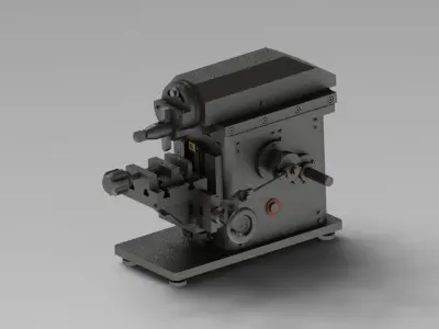 METALWORKING SHAPER 3D model