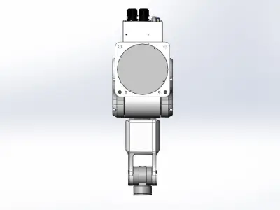 6 axis industrial robot 3D model