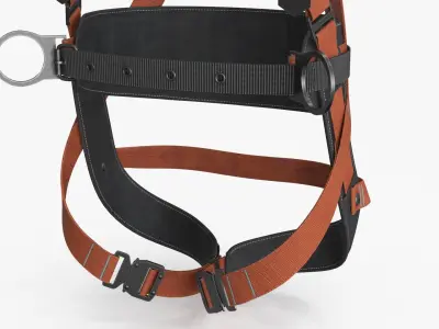 Full Body Harness Construction Harness 3D model