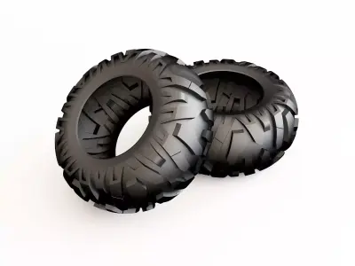 Tire 03 3D model
