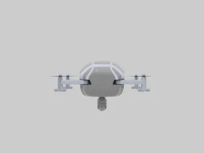 Sci-fi Drone 3D model 3