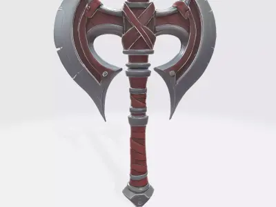 Battle Axe 2 3D model