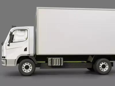 Mercedes-Benz Accelo Box Truck 3D model