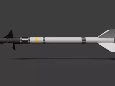 Aim-9 not textures  3D model