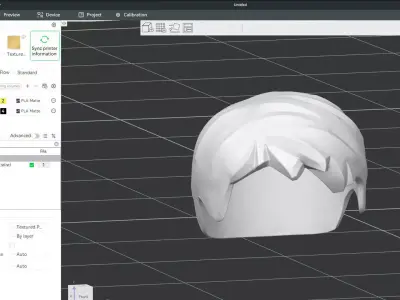Custom 3D print Minifigure Accessory - Minifigure Hair S2 - 093 3D print model