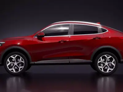 Haval F7x 2020 3D model