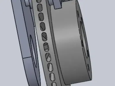 Brake disc 3D model by hmdfvrr from CGTrader