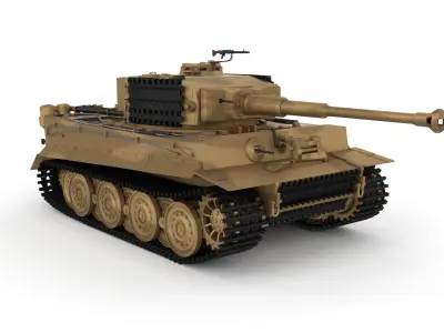 Eastern Front Armor Pack with Interior and Engine Bay v2 3D model