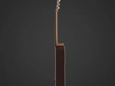 Classic Guitar - 3D Realistic  3D model