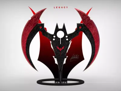 Batarang Batman Beyond 3D model