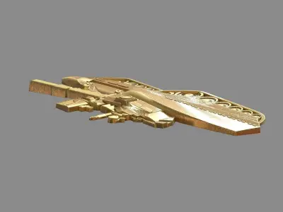 Tank panzer 3D print model