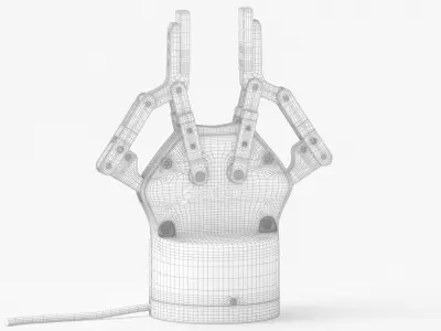 Robotiq 2 Finger Adaptive Gripper 3D model