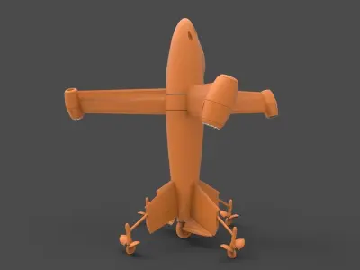 Focke-Wulf Triebflgel 3D print model