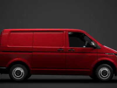 Volkswagen Transporter Van L1H1 T61 2020 3D model