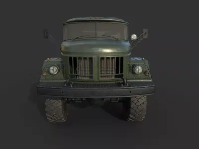 Zil 131 Truck Tractor 3D model