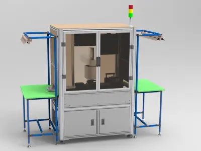 Laser marking machine 3D model by forestlsls