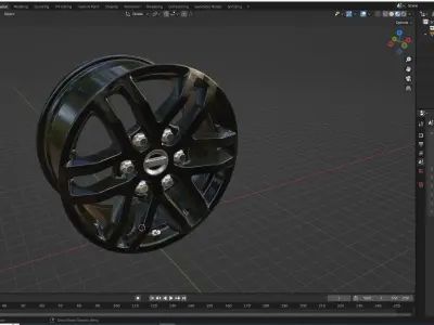 Black Rhino Armory Wheel Gun Black Bronco 3D model by icosapixel