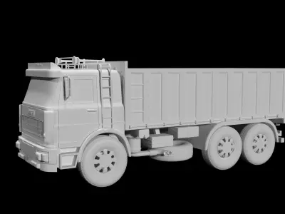 FIAT truck 160 3D print model