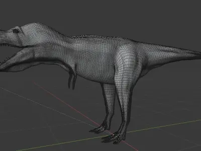 T-rex t - rex dinosaur 3D model buy