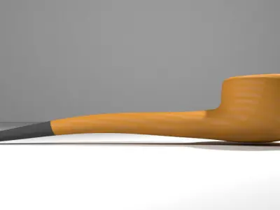 Smoking Pipe - Prince 3D model