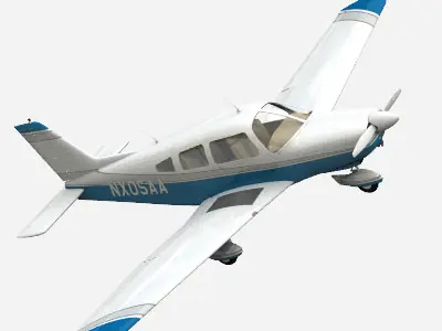 Piper PA-28 3D model