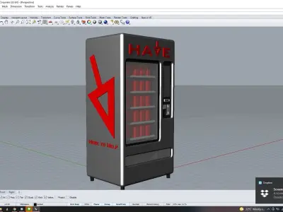 Water dispenser 3D model purchase