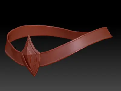 High-poly model Belt 3D model purchase