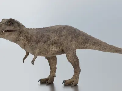 Monster Tyrannosaurus Rex Dinosaur Low-poly 3D model purchase